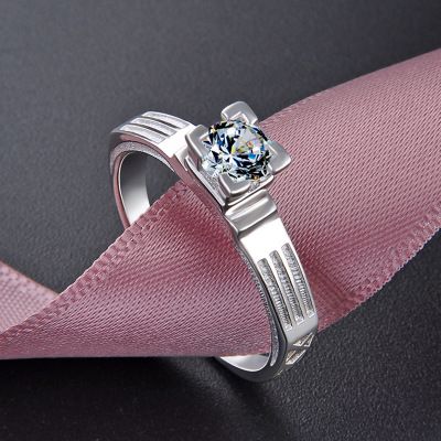 925 Sterling Silver Engagement Ring